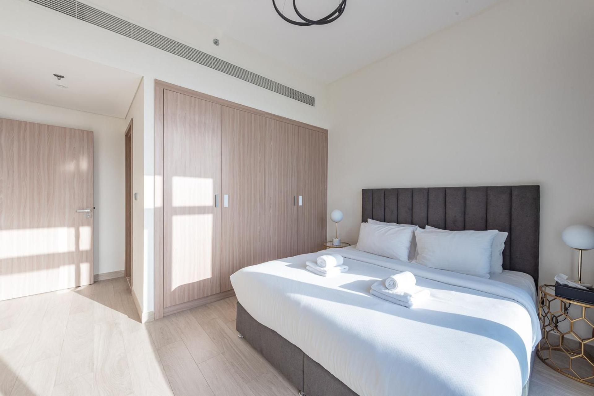Apartmán Cozy & Convenient 1Br Haven In Al Jaddaf Dubaj Exteriér fotografie