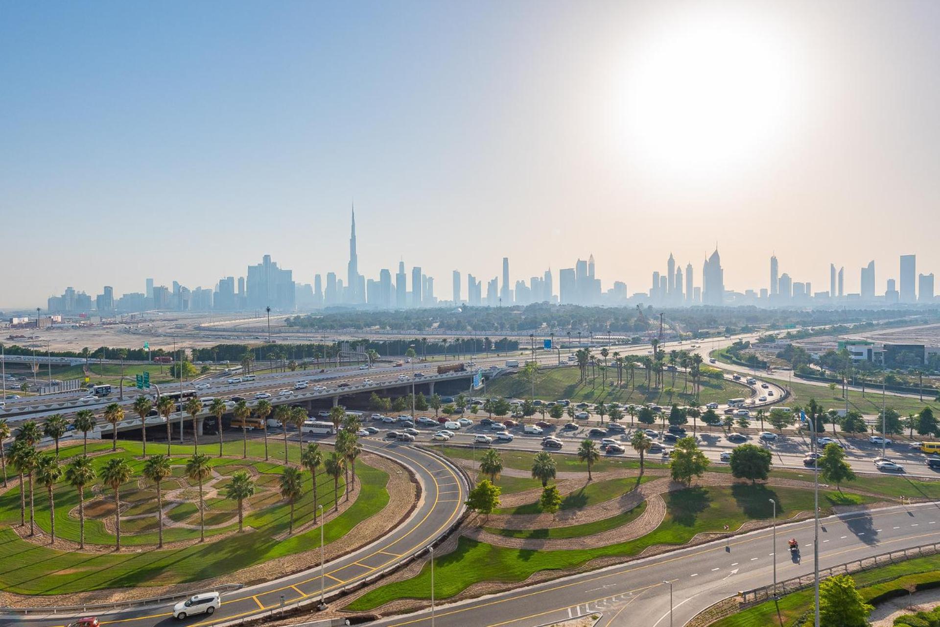 Apartmán Cozy & Convenient 1Br Haven In Al Jaddaf Dubaj Exteriér fotografie
